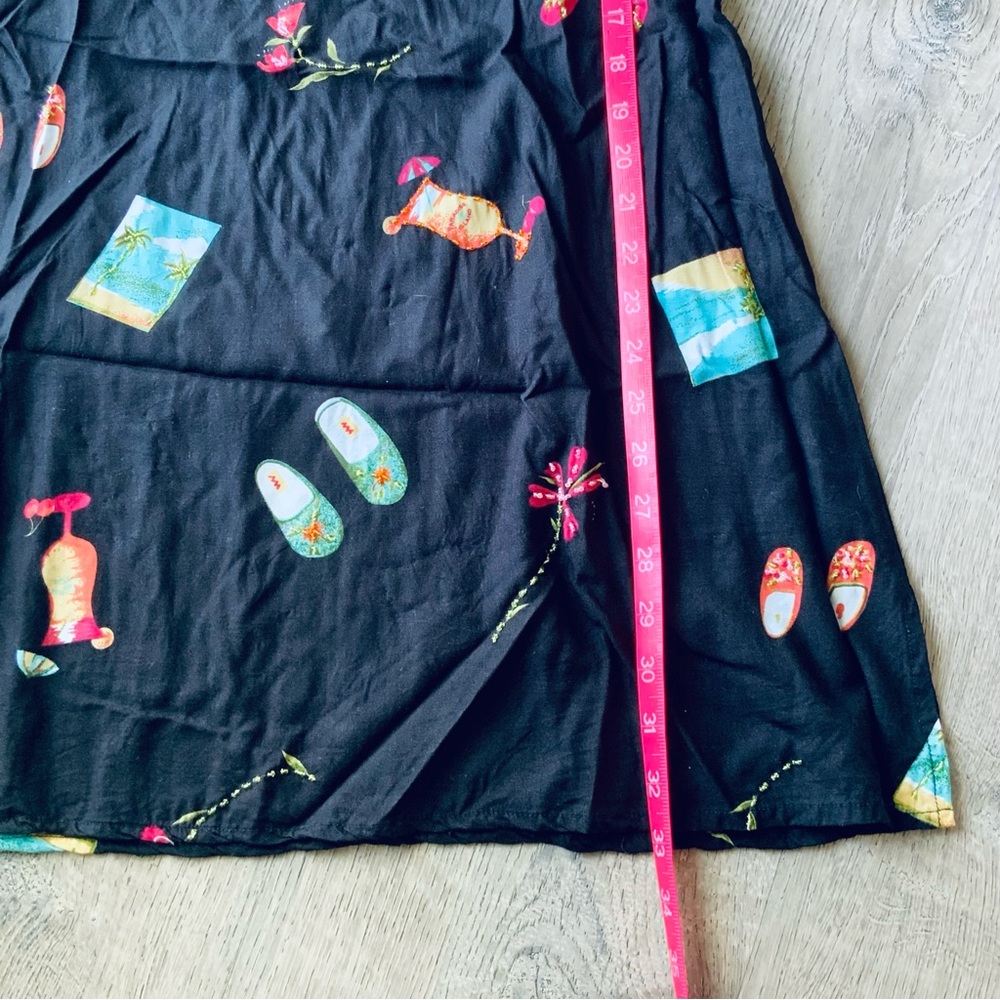 Mango Bay | Tropical Dress | size M - Picture 8 of 9